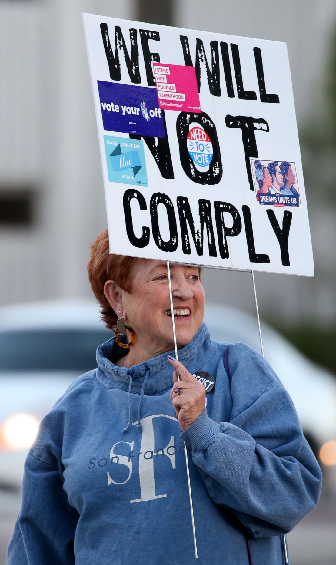 Trump protest